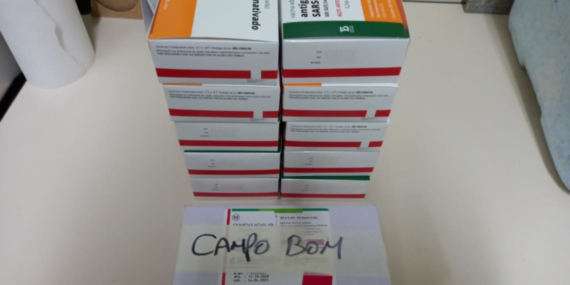 Campo Bom recebe mais 510 doses da vacina contra o coronavírus