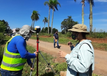 Perita efetua estudo topográfico da área industrial projetada por Nova Hartz na RS-239