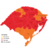 Mapa preliminar coloca Sinos e Paranhana na bandeira vermelha; Estado faz alerta para o feriado