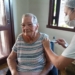 Idosa de 101 anos com 24 netos, 29 bisnetos e quatro tetranetos é vacinada em Campo Bom