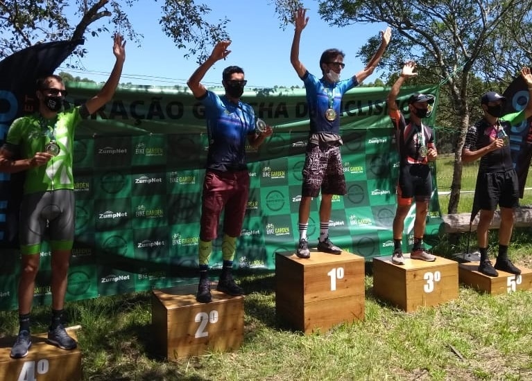 Josiel Laux garante pódio no Campeonato Gaúcho de Mountain Bike 2021