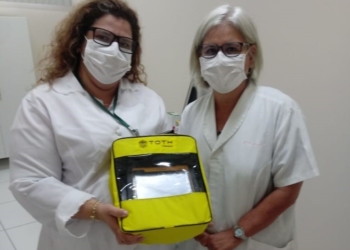 UBSs de Campo Bom recebem desfibriladores e câmaras frias da Consulta Popular