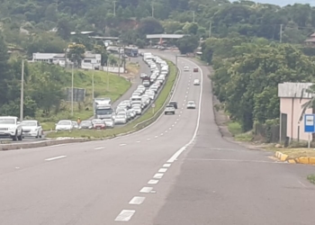 Motoristas enfrentam lentidão em pontos da RS-239 entre Araricá e Parobé