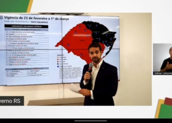 Mapa preliminar coloca Sinos e Paranhana na bandeira preta; Governador anuncia novas medidas restritivas
