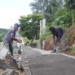 Obra em andamento exige atenção na rua Dois de Dezembro, em Nova Hartz