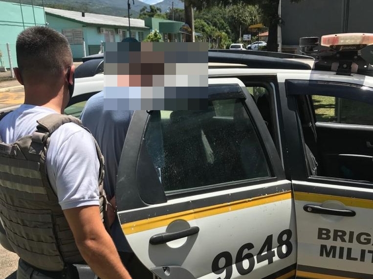 Foragido é preso pela Brigada Militar em Araricá