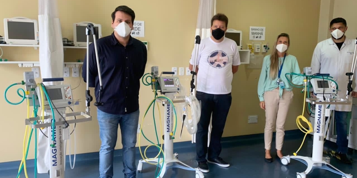 Dez leitos de internação covid são estruturados pela Prefeitura no Hospital Lauro Reus