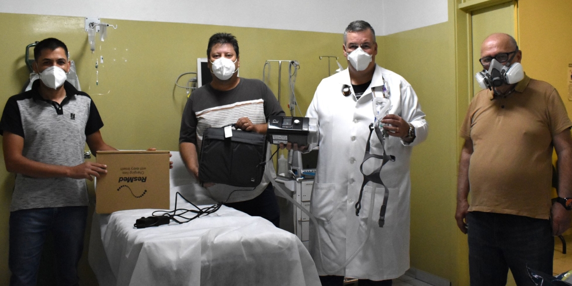 Nova Hartz adquire dois aparelhos CPAP que auxiliam na respiração dos pacientes