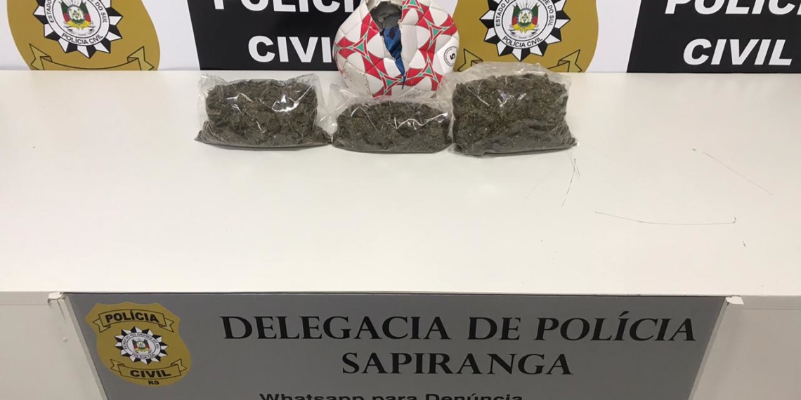 Após denúncia, Polícia Civil de Sapiranga prende traficante com droga a caminho do presídio