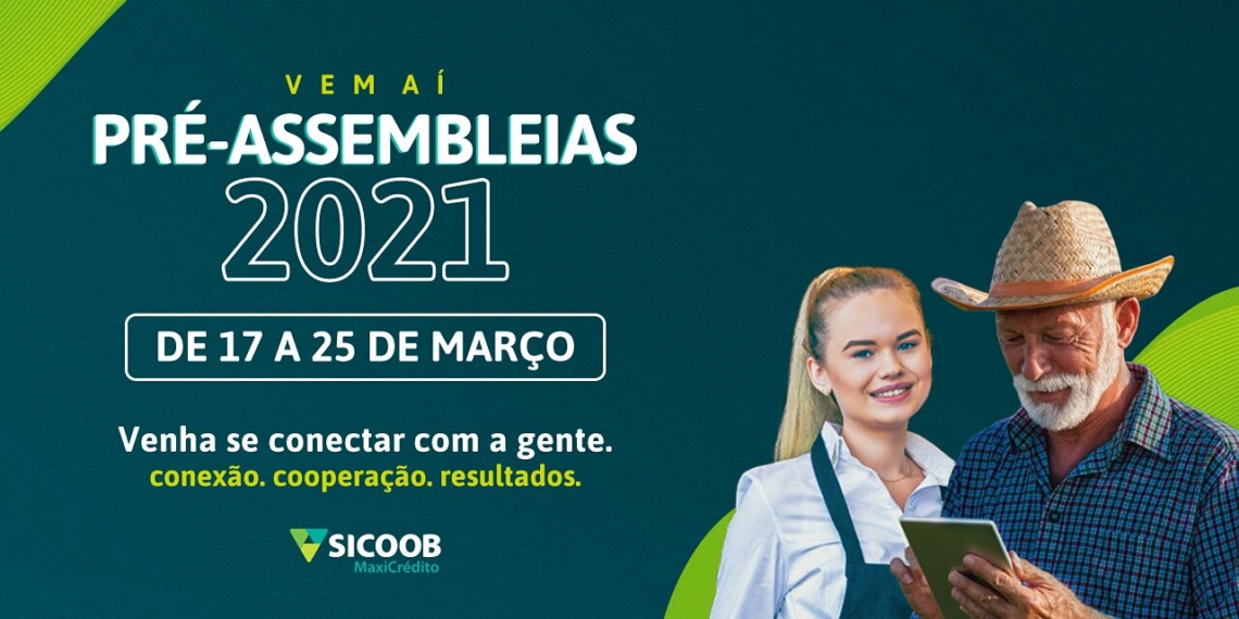 Sicoob MaxiCrédito lança Pré-assembleias 2021 em formato digital com campanha de doações