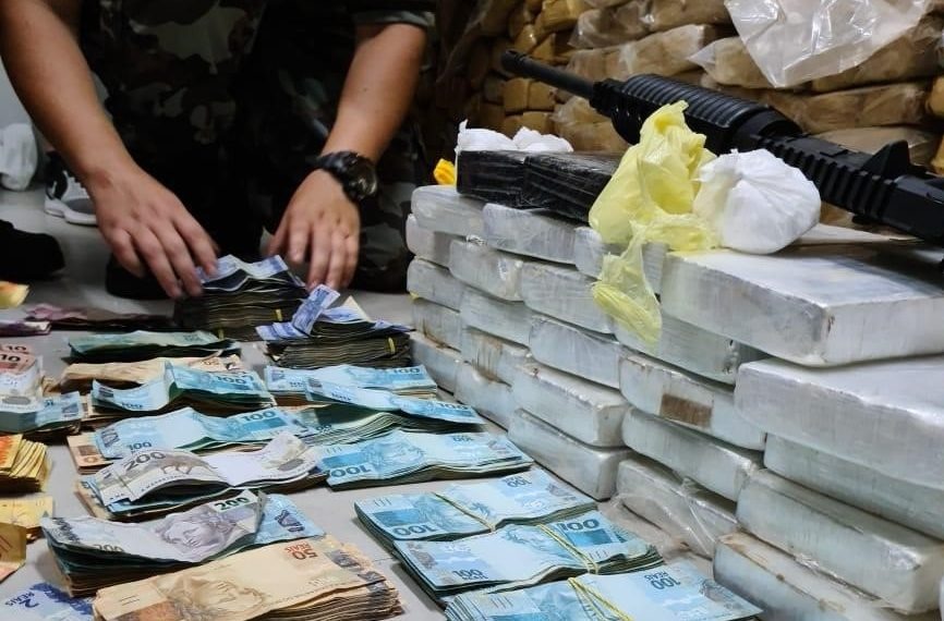 Droga apreendida em grande operação da Brigada Militar está avaliada em quase R$ 3 milhões