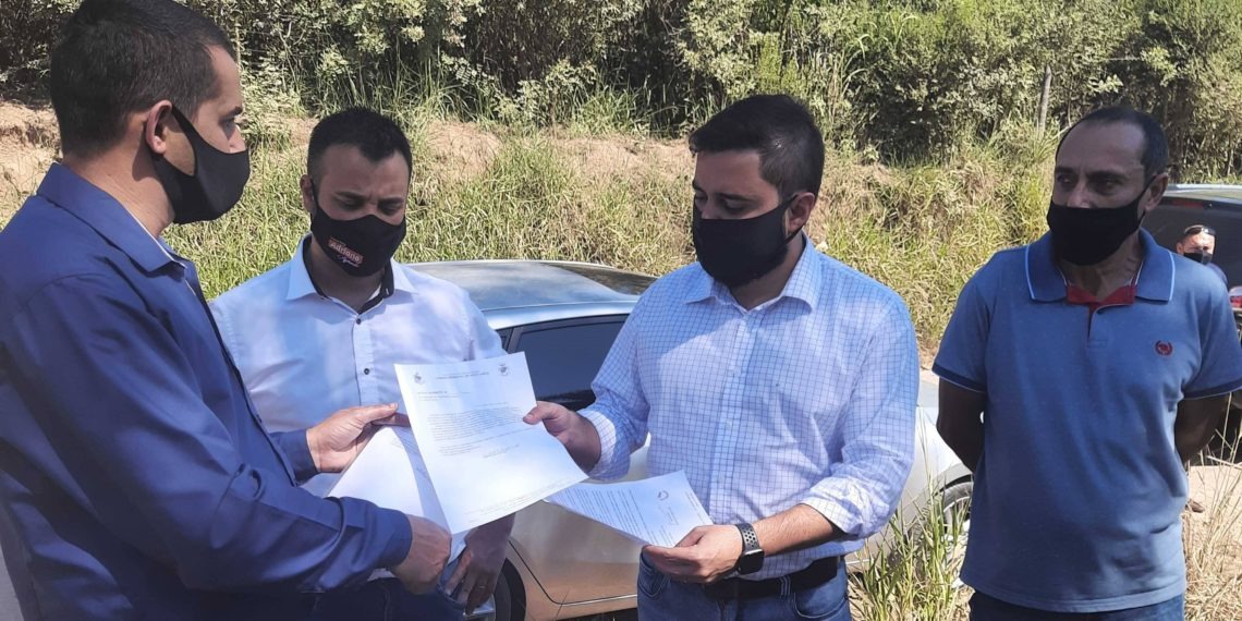 Deputado Gabriel Souza abraça luta por rotatória na RS-464 e equipamentos para Bombeiros Voluntários de Nova Hartz
