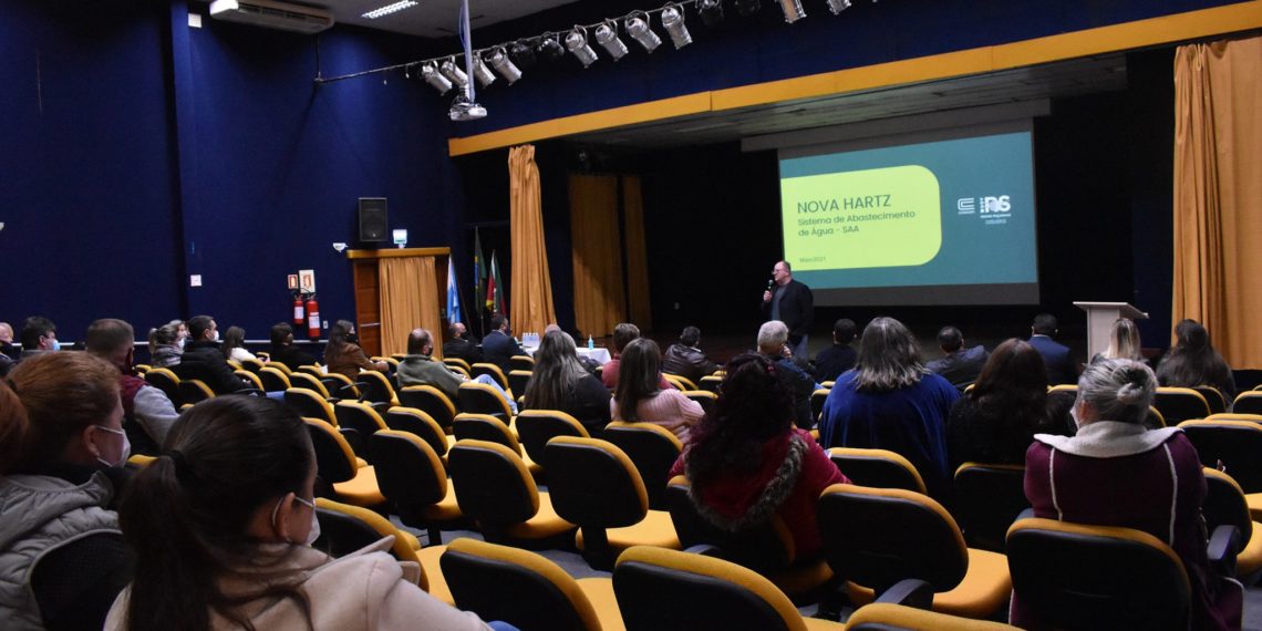 Trabalho da Corsan e Agesan é pauta em reunião com Autarquia das Águas em Nova Hartz
