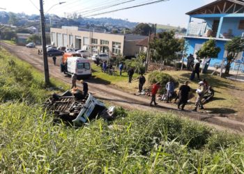 Confira vídeo: Acidente no trecho de Sapiranga da RS-239 deixa 10 pessoas feridas nesta terça-feira