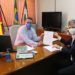 Coluna de política: Presidente Leandro Costa e Marcel em agenda na Câmara