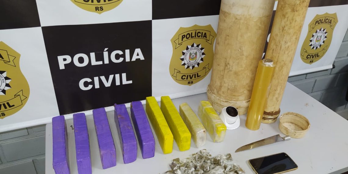 Polícia Civil prende dois homens por tráfico em Campo Bom