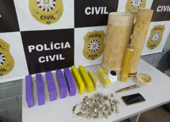 Polícia Civil prende dois homens por tráfico em Campo Bom