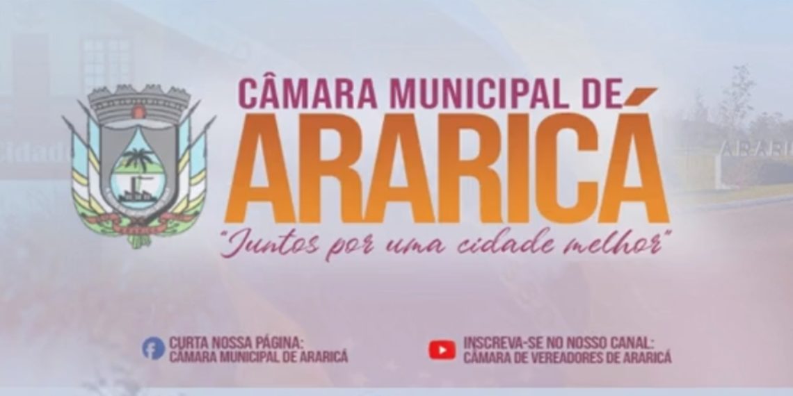 Resumo dos Trabalhos 16ª Sessão Ordinária Câmara de Araricá 2021