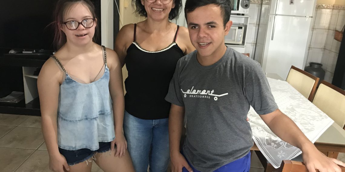 Mãe que é exemplo de dedicação e persistência