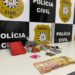 Cinco acusados presos e mais de 1kg de cocaína apreendida pela Polícia Civil