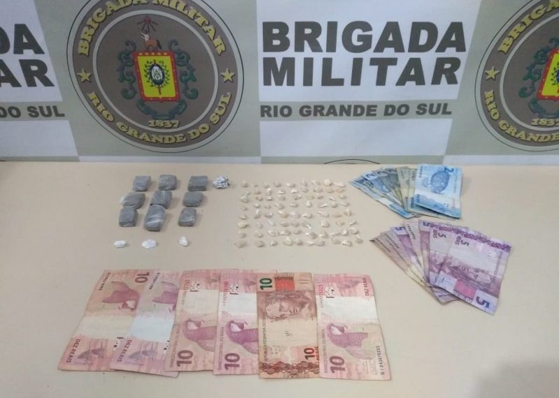 Brigada Militar realiza prisão por tráfico em Sapiranga