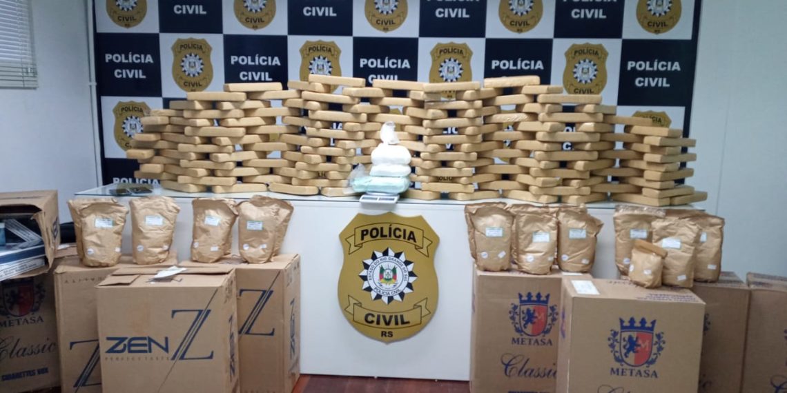 Depósito de drogas de facção é identificado pela DP de Sapiranga em Campo Bom