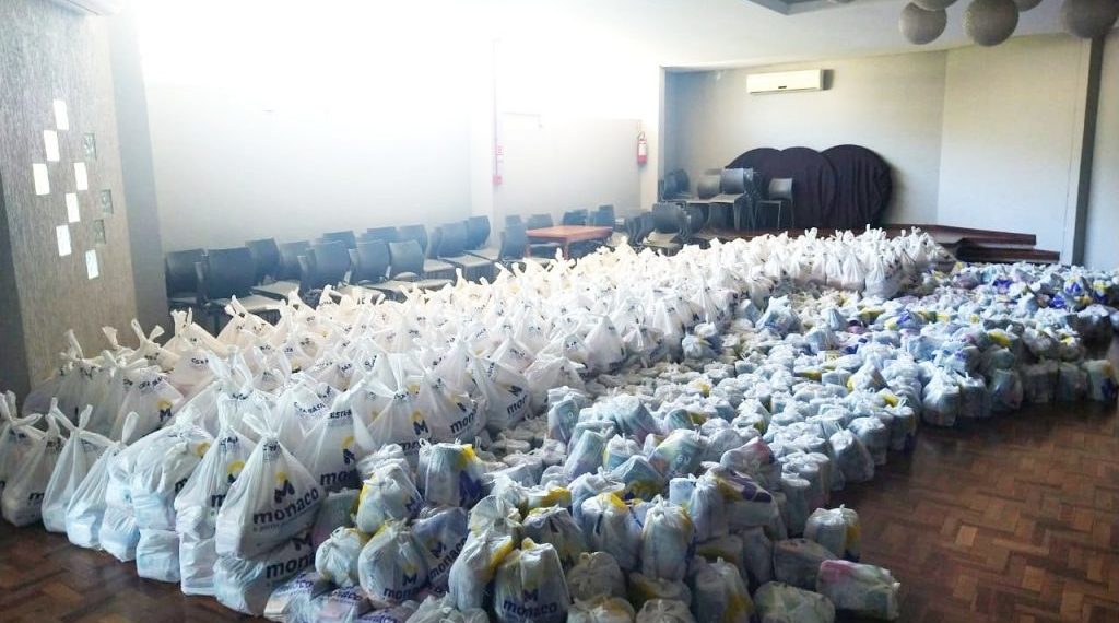 SindiBancários repassou 3 mil cestas básicas e municípios da região foram contemplados