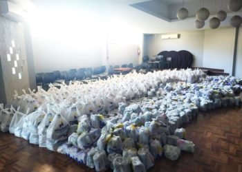 SindiBancários repassou 3 mil cestas básicas e municípios da região foram contemplados