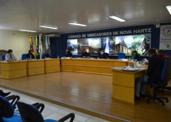 Vereadores de Nova Hartz solicitam intervenções na obra da Vicente Melo