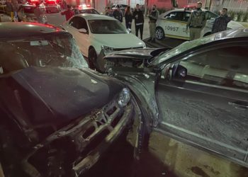 Motorista perde o controle e carro atinge jovens em área de convivência de posto em Sapiranga