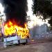 Micro-ônibus da Prefeitura de Campo Bom sofre pane e incendeia