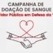 Servidores estaduais começam campanha de doação de sangue