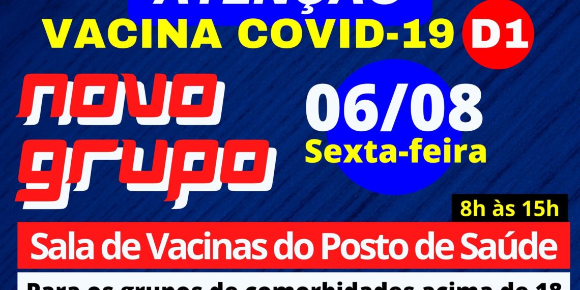Confira onde haverá vacinação nesta sexta-feira (6)