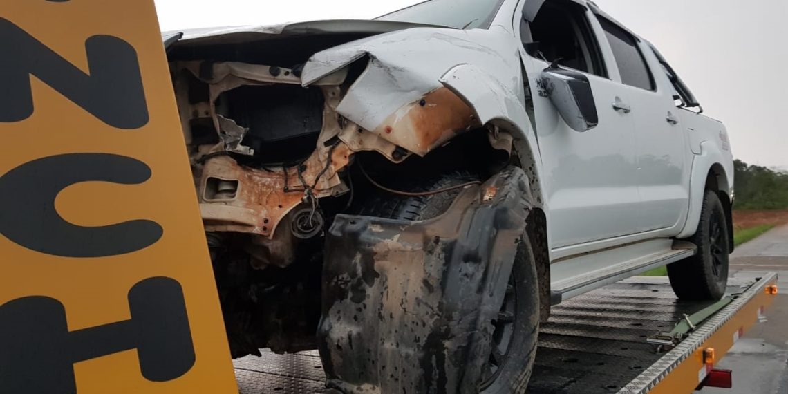 Acidente deixa motociclista ferida na RS-239, em Araricá
