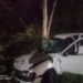 Motorista perde o controle e carro bate em árvore na RS-464 em Nova Hartz