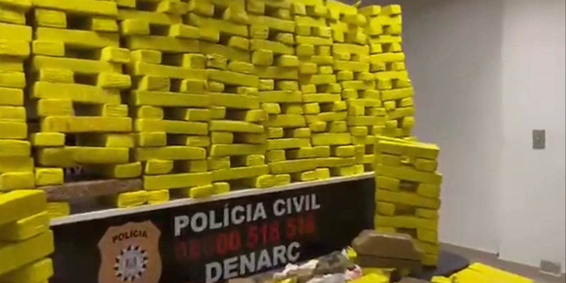 Polícia Civil apreende mais de 480kg de maconha em Sapiranga