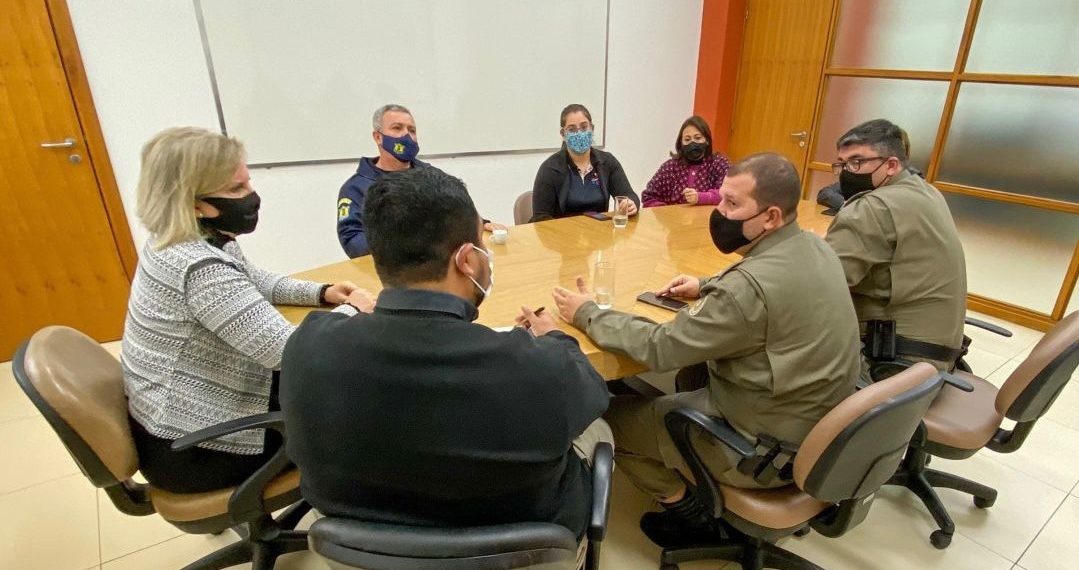 Prefeitura de Sapiranga e Brigada Militar se reúnem para tratar ações conjuntas sobre casos de desordem na cidade