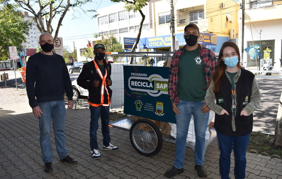 Meta de Sapiranga é retirar das ruas veículos de tração animal no recolhimento de recicláveis