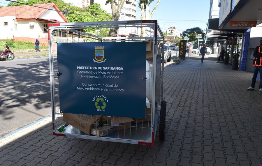 Meta de Sapiranga é retirar das ruas veículos de tração animal no recolhimento de recicláveis