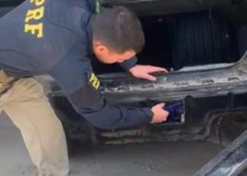 Polícia Rodoviária Federal prende homem transportando cocaína em carro com placas de Campo Bom