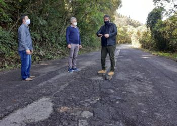Deputado Issur pede ao Daer operação tapa-buracos na RS-020