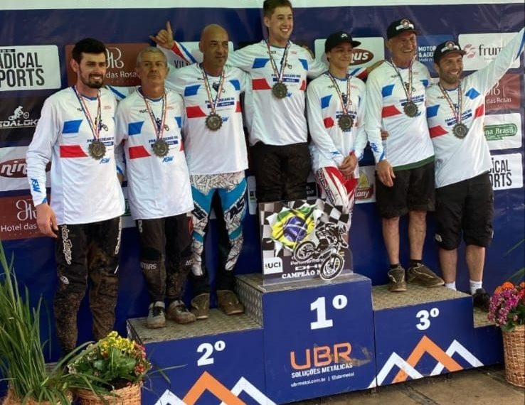 Dia de premiação no Pan-Americano de Downhill em Sapiranga