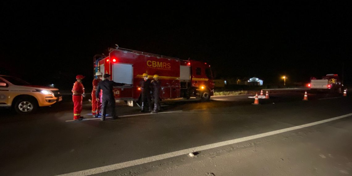Grave acidente na RS-239 deixa uma vítima fatal