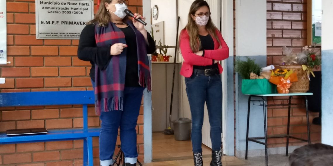 Escola Primavera retoma as aulas após incêndio e pichações em Nova Hartz