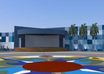 Obras de revitalização do Largo Irmãos Vetter seguem em Campo Bom