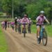 Liga de Combate ao Câncer de Nova Hartz recebe doação da Pedalada Rosa