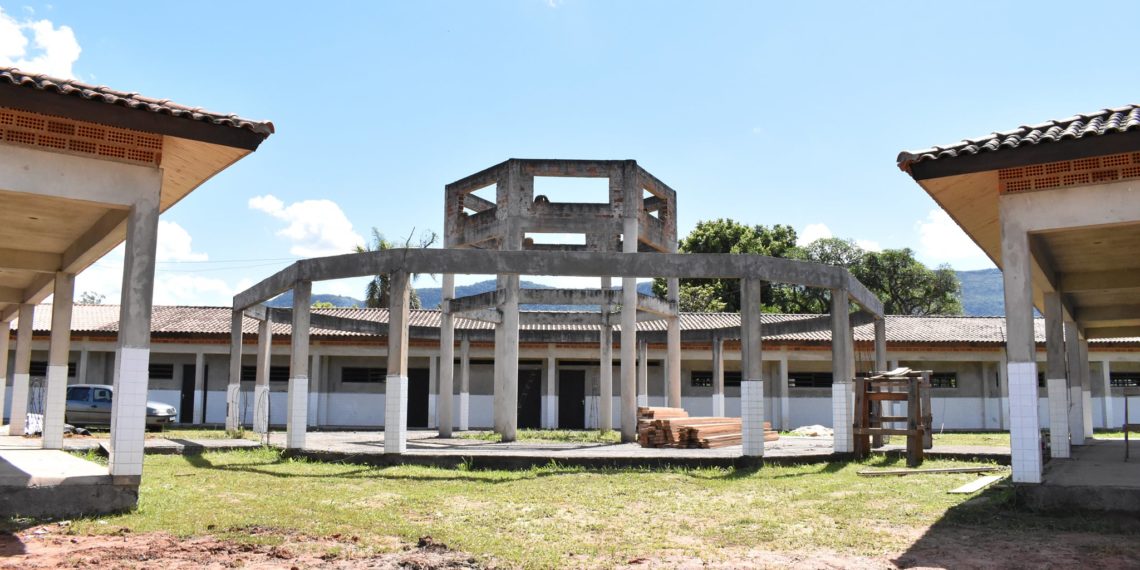Obra na escola Pastor Wartenberg, em Nova Hartz, é retomada