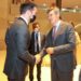 Governador cumpre agenda com presidente de banco espanhol