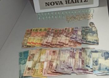 Homem e mulher são presos por tráfico em Nova Hartz