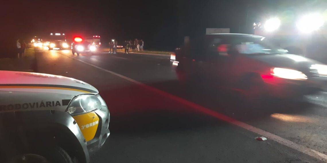 Acidente na RS-239 causa congestionamento em Nova Hartz